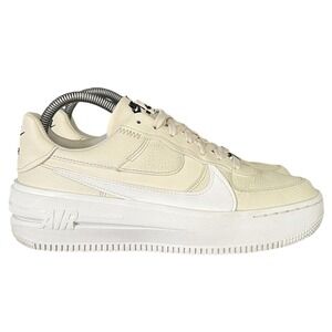 Nike Air Force 1 Shadow SE Ivory White Platform Sneakers Women Size 8 DJ9946-200